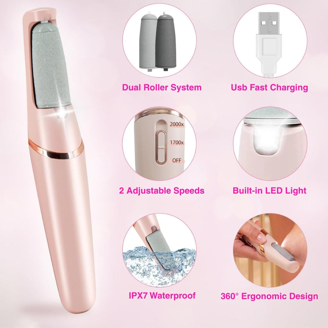 Ingust™ SilkPedi Pro 3.0